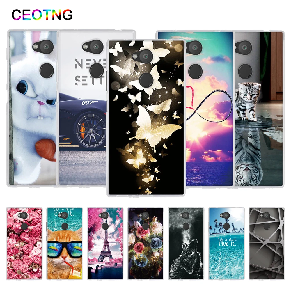 

Back Case for Sony Xperia L2 Cover Soft Silicone Shells for Sony Xperia L2 Case Phone Cover for Sony Xperia L 2 Fundas Coque Bag
