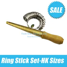 Медный кольцемер Калибр палец и кольцевой фильтр набор, измеряет размер пальца и кольцевой Металл прибор для определения размера пальца инструмент измерения 1-33 HK РАЗМЕР