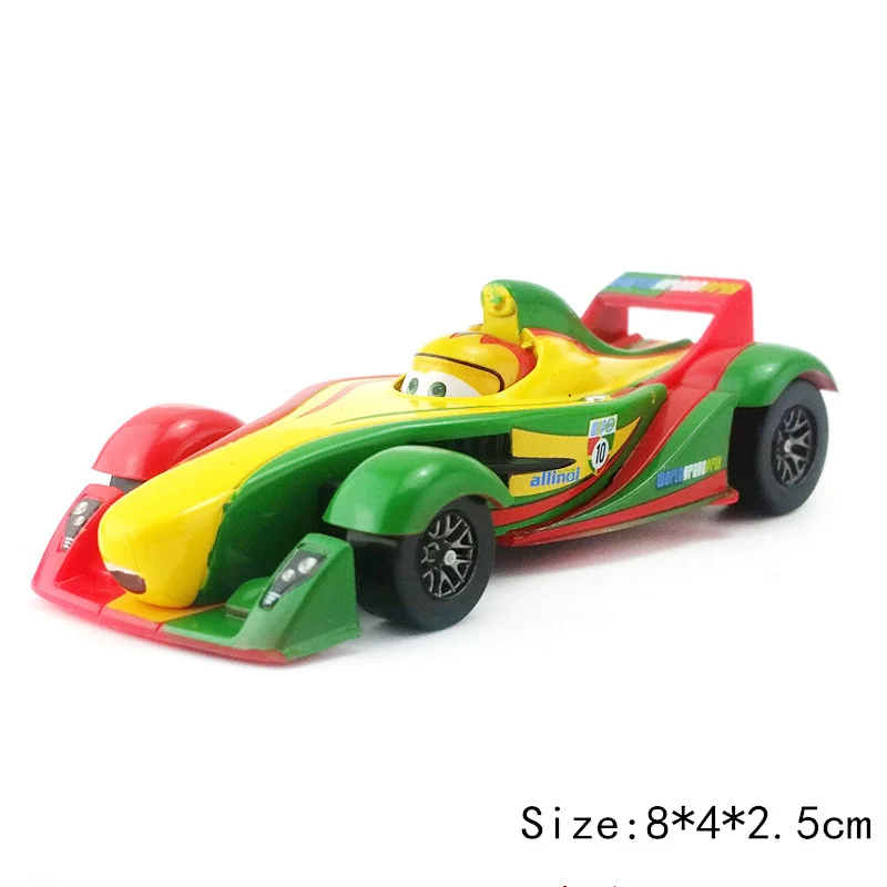 Disney Pixar Cars 2 3 № 10 Rip Clutchgoneski Молния Маккуин матер 1:55 Diecast металлического сплава Модель автомобиля детский подарок на день рождения для