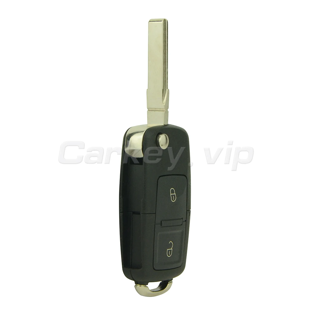 Дистанционный ключ для автомобиля VW для Volkswagen Golf, Lupo Passat Polo 2 кнопки 1J0 959 753 N ID48 чип 433 МГц пульт дистанционного управления