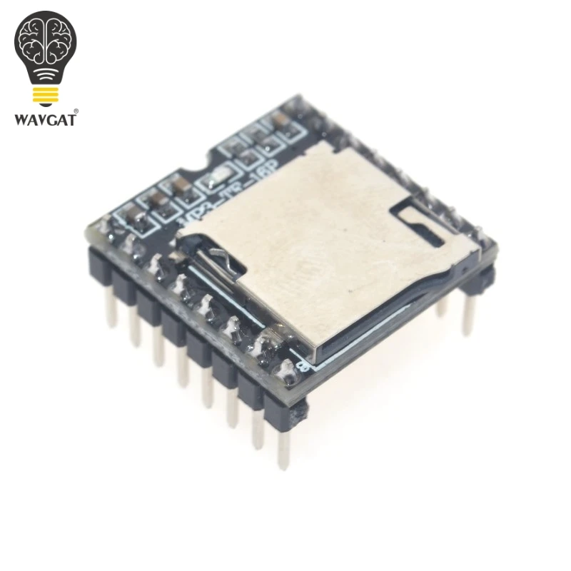 Мини модуль MP3 плеера с TF картой U диском плата аудио голосового модуля для Arduino DF