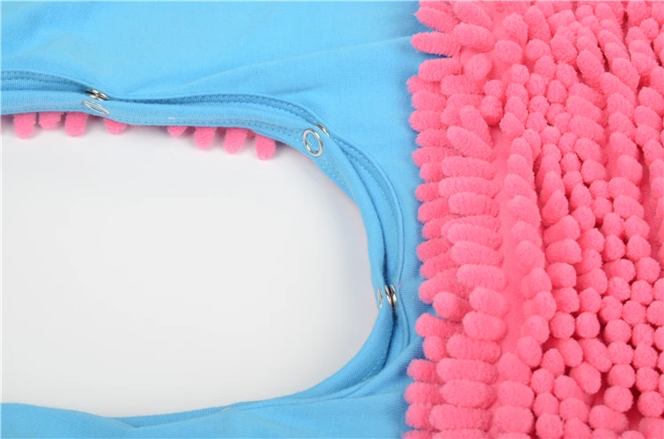 Hot Baby Mop Romper Outfit Unisex Boy Girl Polishes Floors Cleaning Mop Suit Autumn Winter Kids Crawls Toddler Swob Jumpsuit bright baby bodysuits