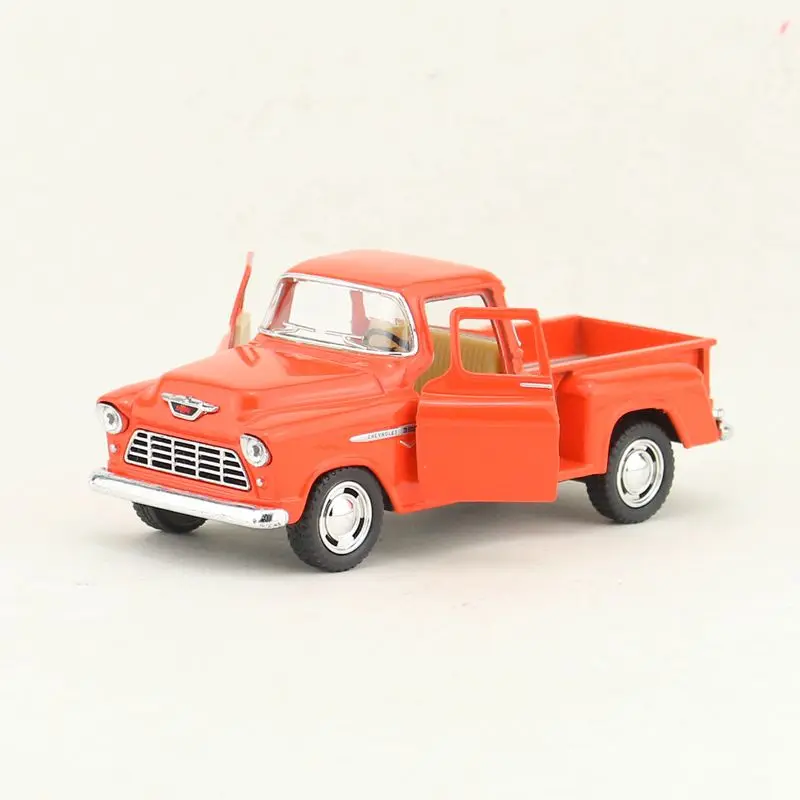 KINSMART литая металлическая модель/1:32 весы/1955 Chevrolet Chevy Stepside пикапа Игрушечная машина/образовательная Коллекция/подарок для ребенка