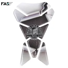 FASP Nostálgico clássico Royal Enfield Motocicleta Protetor Adesivo Decalque Do Tanque de Combustível Pad # RE02 Serve Para Royal Enfield Motocicleta