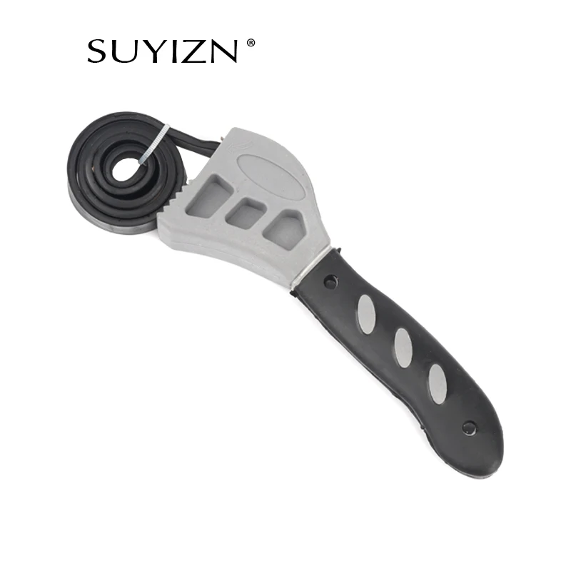 Buy Universal 500mm Rubber Strap Multi function Black