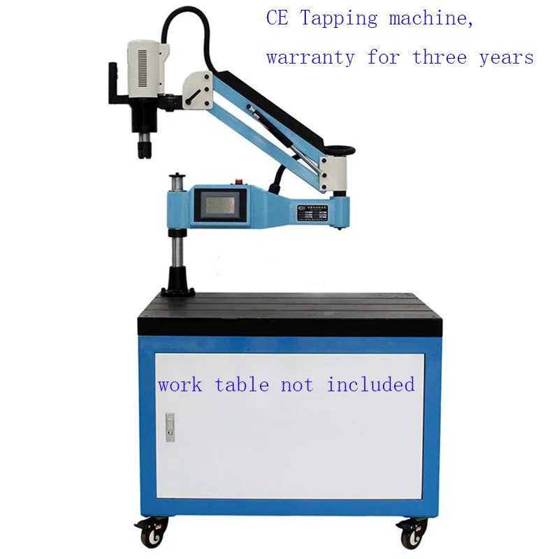 CE 220 в 3* M3-M16 универсальный тип электрические гайконарезной станок Электрический Tapper Метчик машина-рабочие краны 3*500*800 Рабочий стол