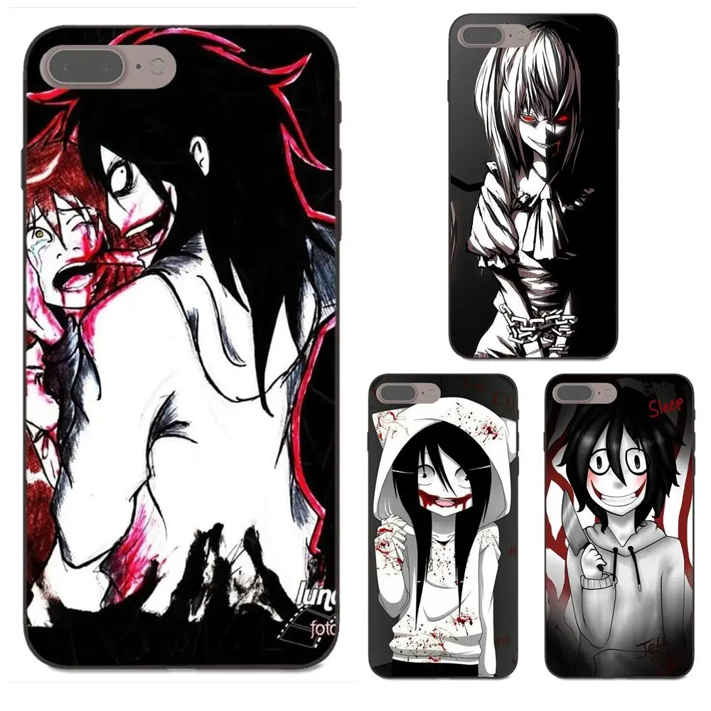 Чехол из ТПУ для Huawei Honor 5A 6A 6C 7A 7C 7X 8A 8C 8X 9 10 P8 P9 P10 P20 P30 Mini Lite Plus Anime Horror Jeff The