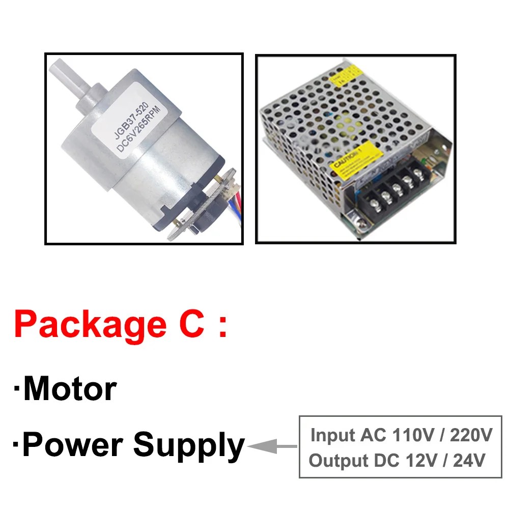 12V Электрический микро DC мотор-редуктор 6V 12V Низкий RPM 7 до 1590RPM Регулируемая скорость обратный высокий крутящий момент Мини DC двигатели