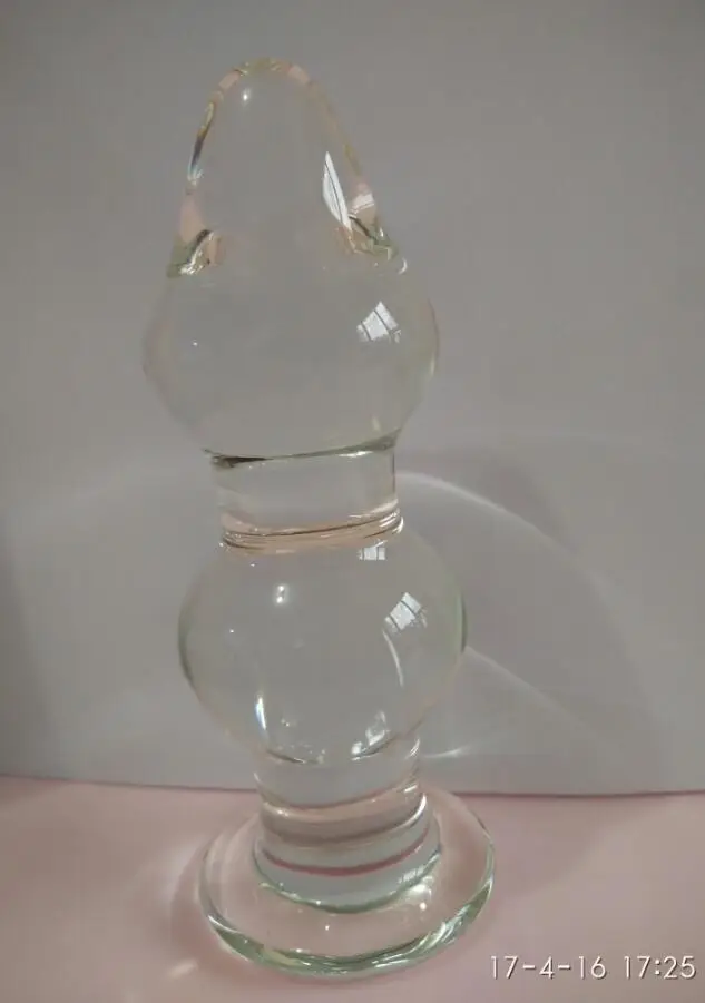 Huge Glass Butt Plug Anal Plug Large Transparent Crystal Anal sex Dildo Double Balls Anal Sex Toys For Woman man erotic toys gay 3 Huge Glass Butt Plug Anal Plug Large Transparent Crystal Anal sex Dildo Double Balls Anal Sex Toys For Woman man erotic toys gay 3
