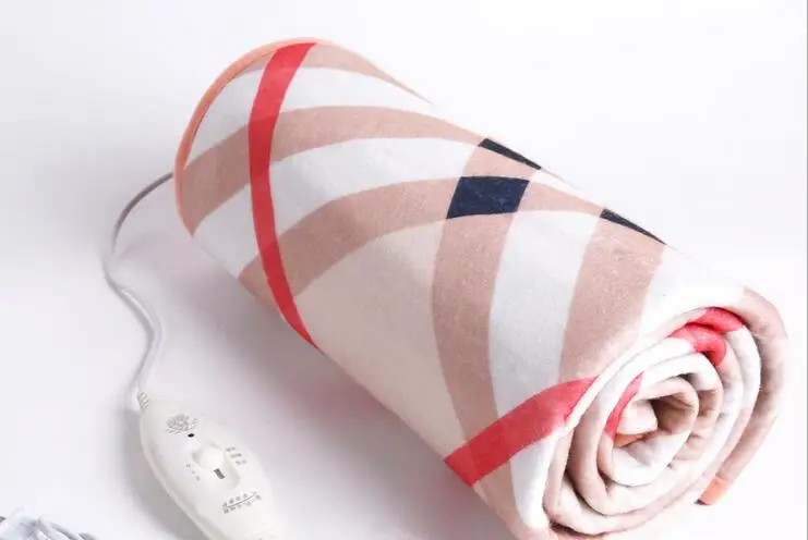 Электрическое одеяло с автоматическим выключением защиты грелку теплое одеяло с подогревом для зимы - Цвет: Babaoge