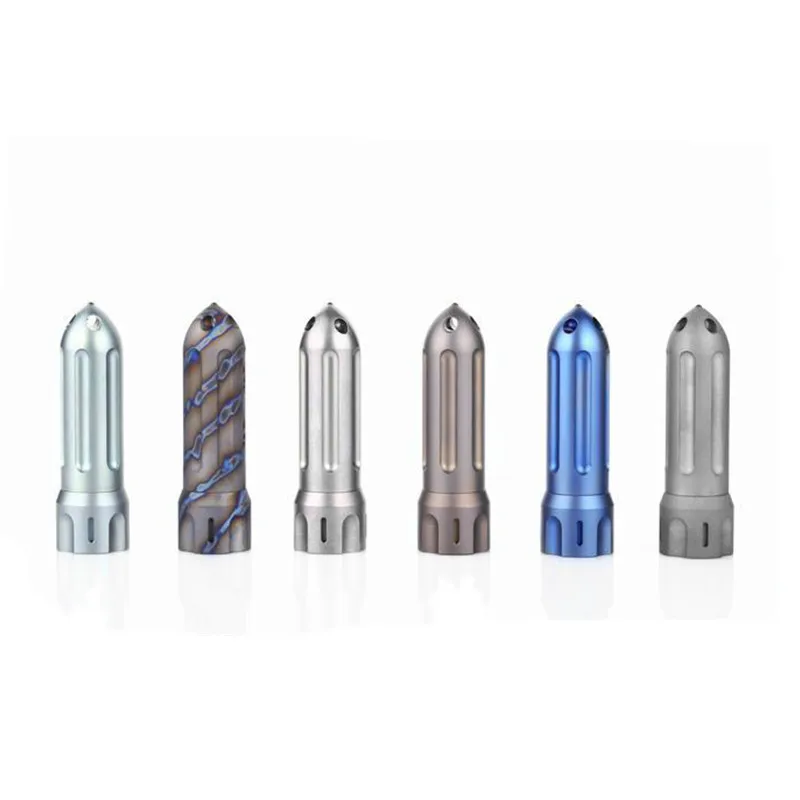 

2017 New EDC Rocket Titanium Alloy Waterproof Storehouse Broken Multifunctional Window Bottle Inception Outdoor Gadget