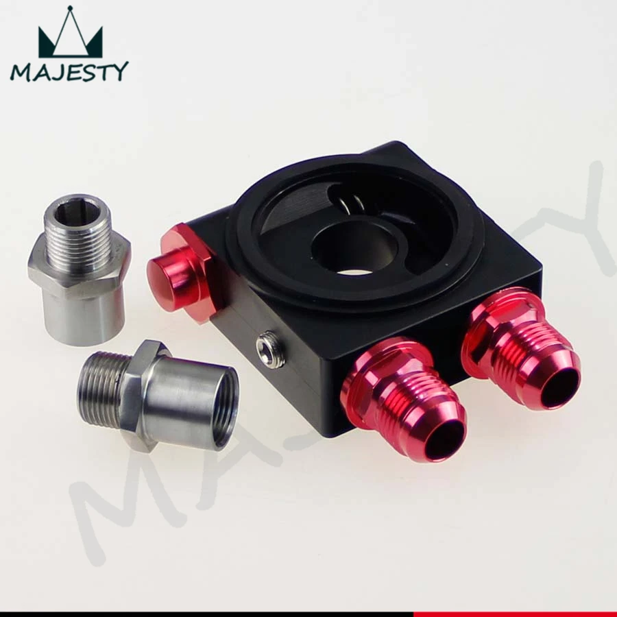 

3/4" 16-UNF / M20 X1.5 AN10 OIL COOLER FILTER THERMOSTAT SANDWICH PLATE ADAPTOR