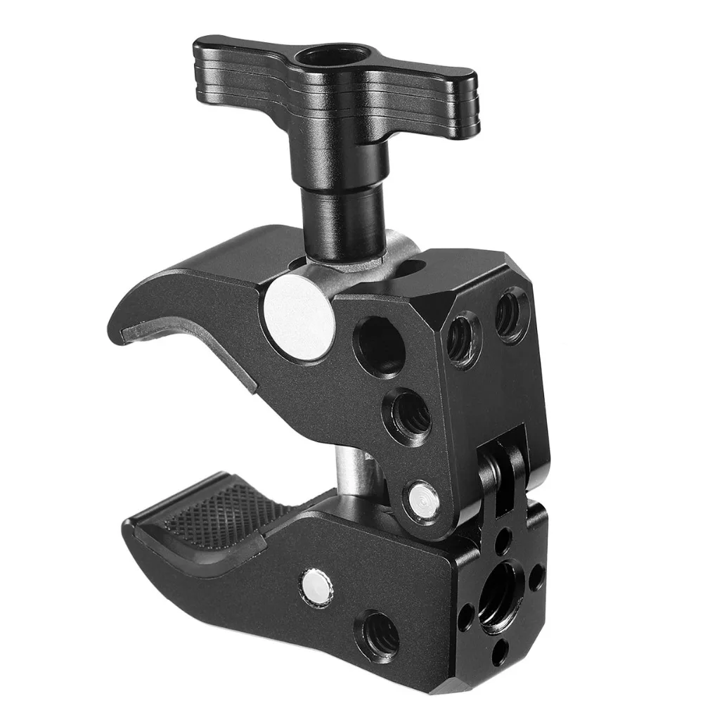 SmallRig Super Clamp(10-55 мм) с 1/" резьбовыми отверстиями и Arri установочное отверстие для универсальных стержней с диаметром 10-55 мм-2220