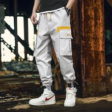 Новые мужские уличные брюки карго модные хип-хоп джоггеры Pantalones Hombre Harajuku спортивные брюки ABZ506