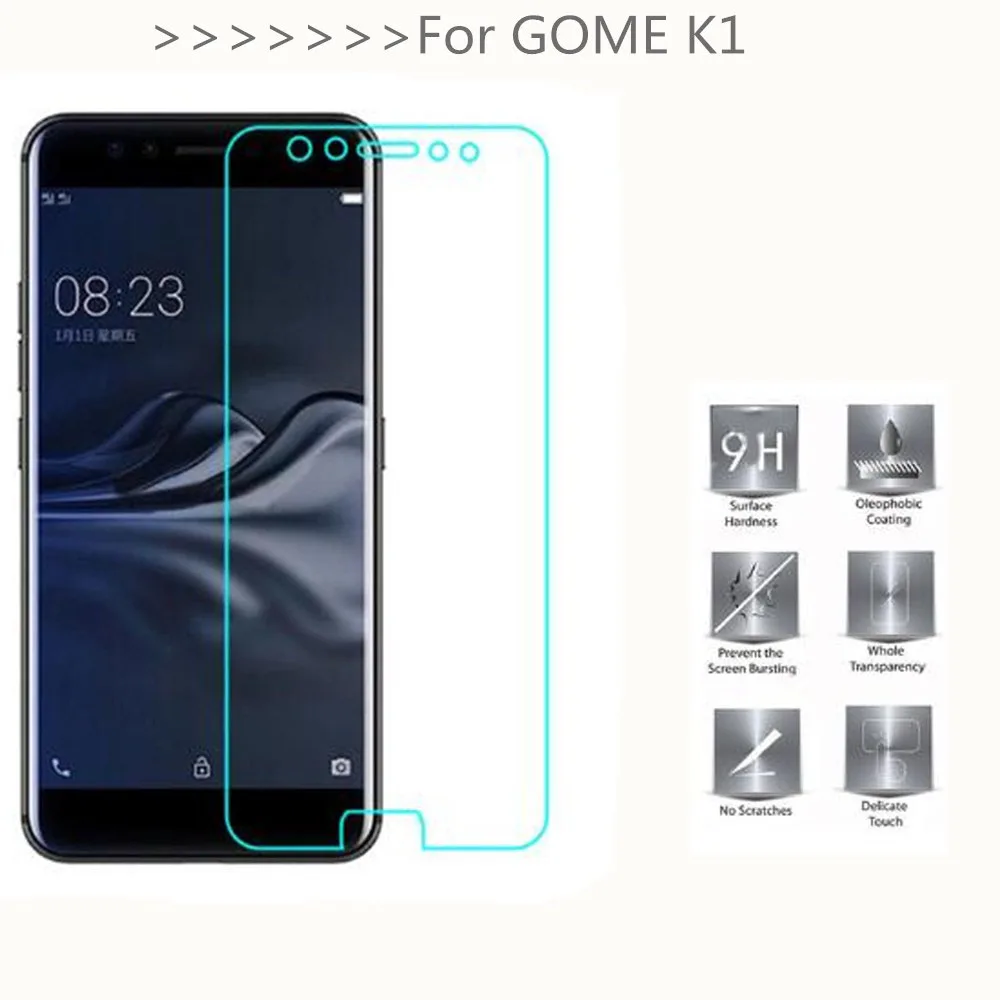 

Original GOME K1 4G LTE Tempered Glass Screen Protector 2.5 9h Safety Protective Film For GOME K1 128GB Phone Glass Cover