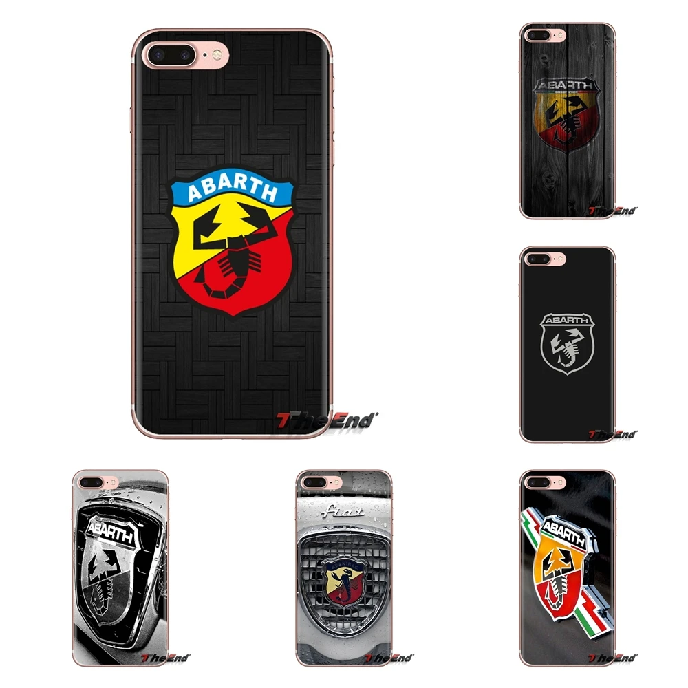 For Sport Car ABARTH Logo Silicone Cases Cover HTC One U11 U12 X9 M7 M8 A9 M9 M10 E9 Plus Desire 630 530 626 628 816 820 830 |