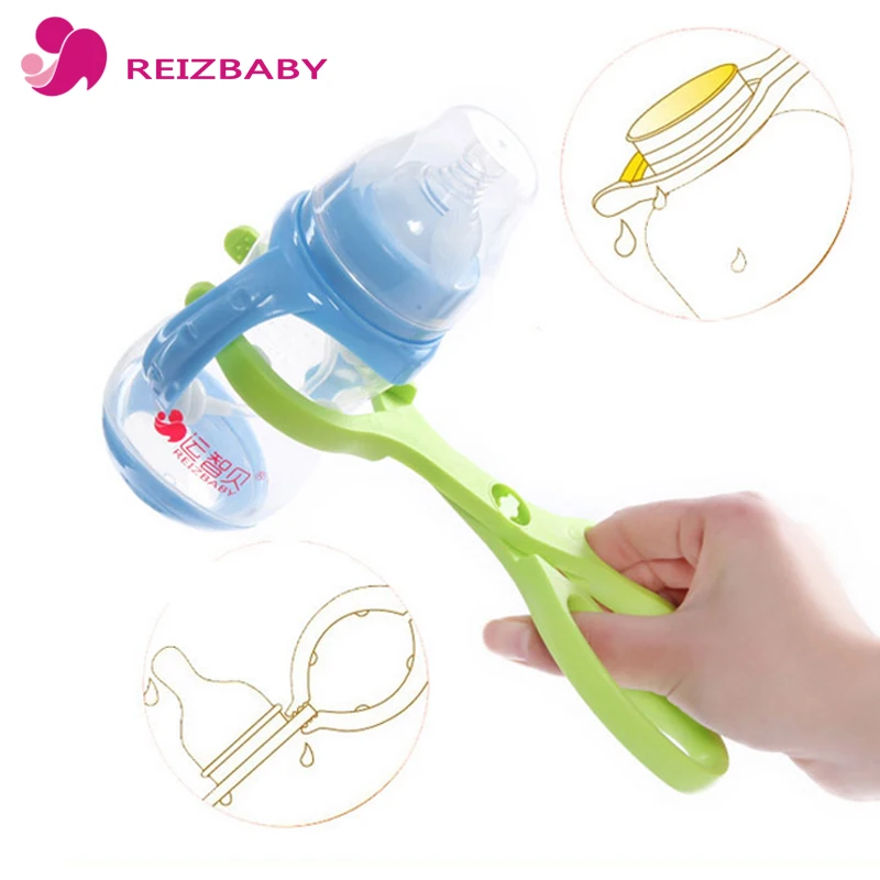 REIZBABY Baby Feeding Bottle Clip Nipple Clamp Food Clamp Temperature