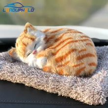 Украшение для автомобиля, милый плюшевый спальный Кот, милая игрушка, бамбуковый угольный мешок, очиститель воздуха, украшение, подарки, аксессуары