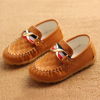 

Kids PU Leather Shoes Children Sneaker Baby Boys Shoes Fashion Boys Girls slip on Loafers Shoes Students Shallow Spring Flats