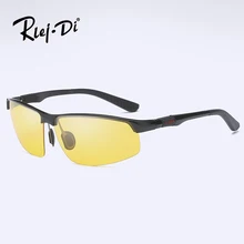 RLEIDI sunglasses men polarized glasses shades designer Drive New Aluminum Magnesium Classic Sunglasses 3121-6