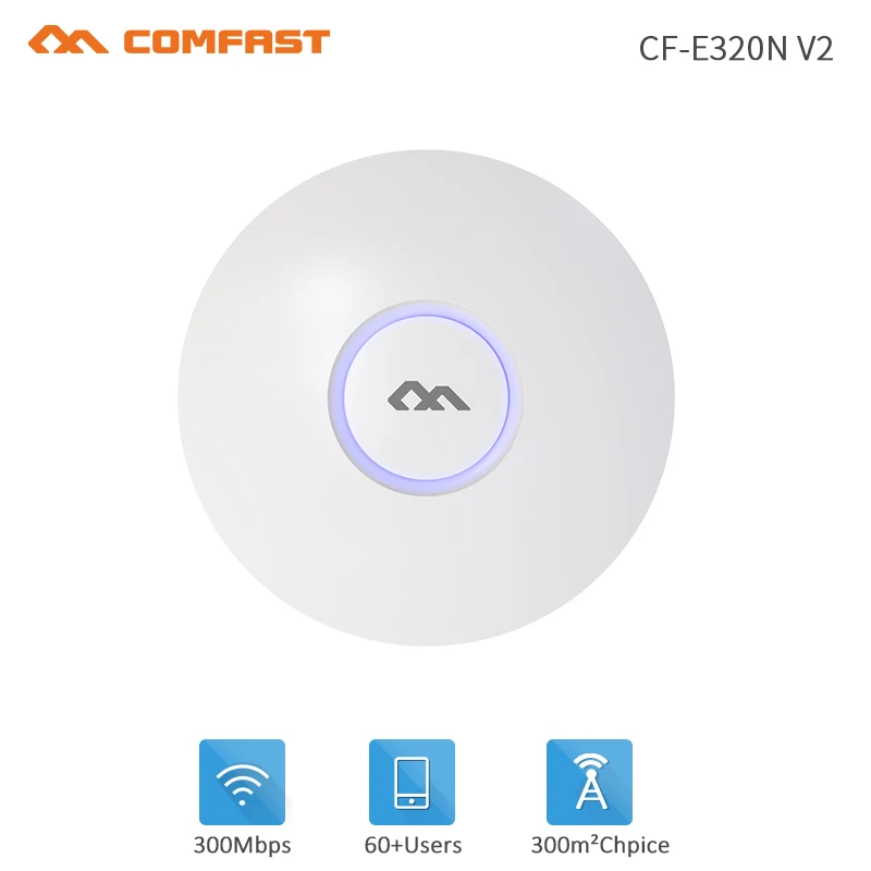 Buy 300Mbps Indoor Ceiling Wireless WiFi Access Point
