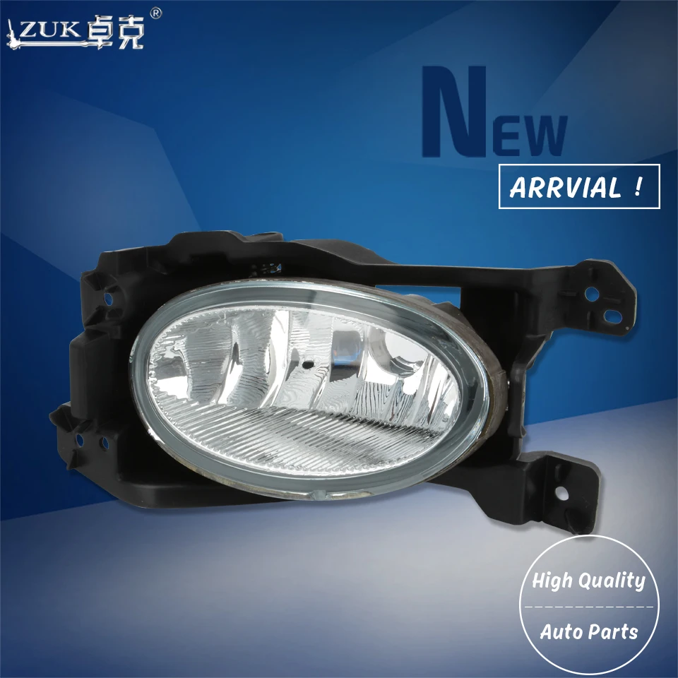 

ZUK Left Right Front Fog Lamp Fog Light Front Bumper Lamp For HONDA CITY 2012 2013 2014 GM2 GM3 Glass Lens Aluminum Lamp Bowl