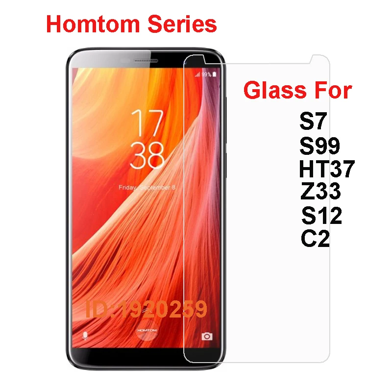 

Homtom S7 S99 HT37 S12 C2 Zoji Z33 Tempered Glass Protective Film Explosion-proof Screen Protector For Homtom Zoji Z33