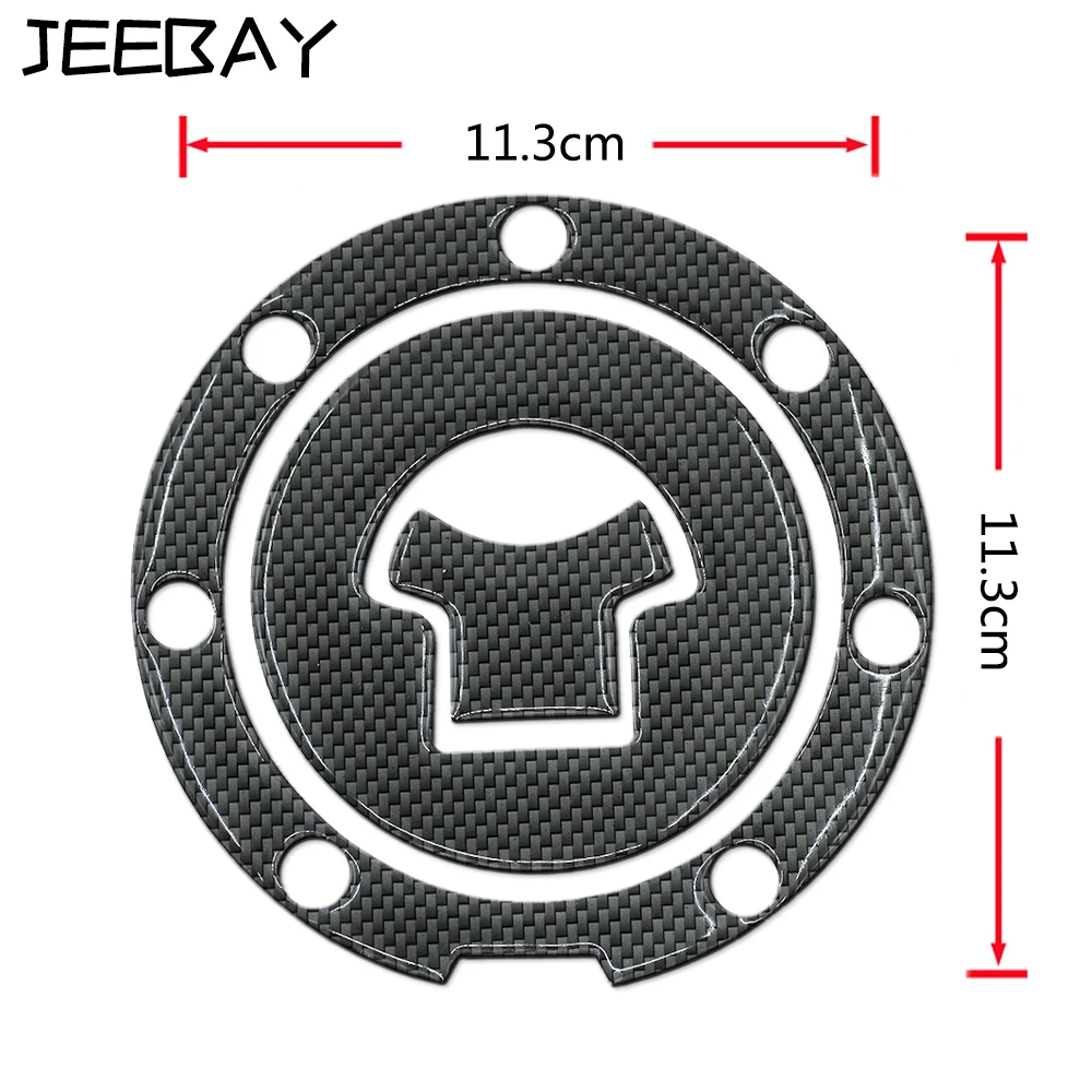 JEEBAY бак Стикеры мотоциклетные углеродного волокна топливного газа Кепки бачок Pad наклейка Стикеры s для Honda CBR NSR VTR 125 250 400