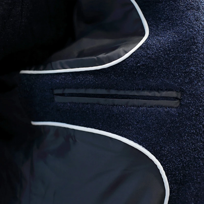 New woolen coat men's short section Slim autumn and winter models thick windbreaker Korean youth handsome jacket trend New woolen coat men's short section Slim autumn and winter models thick windbreaker Korean youth handsome jacket trend