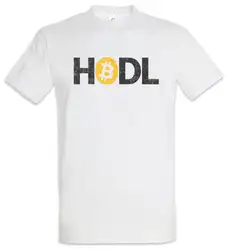 HODL I футболка криптовалюта цифровой блокчейн Забавный знак