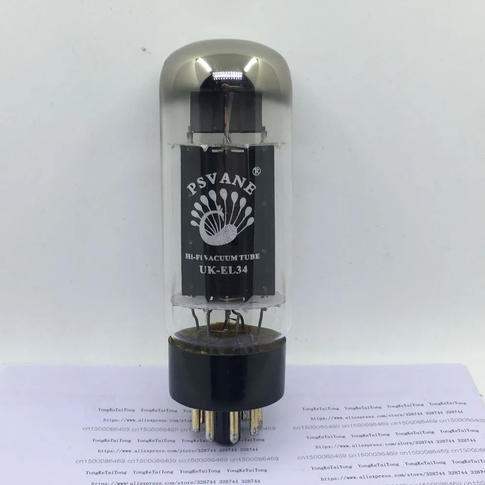 

2PCS PSVANE UK-EL34 HIFI Vacuum Tube replace JJ EL34 6p3p 6L6 5881 EL34B