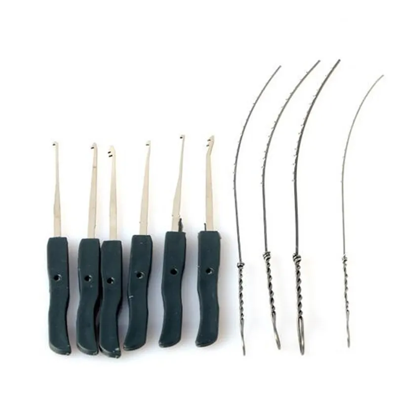 10pcs Broken Key Extractor Set Locksmith Tool Key Remove Removal Hooks