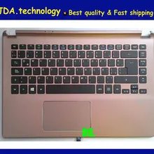 Wellendorff 95% верхний корпус для acer Aspire V5-472 V5-473 V5-473g V7-482PG и Упор для рук верхняя крышка EUR клавиатура