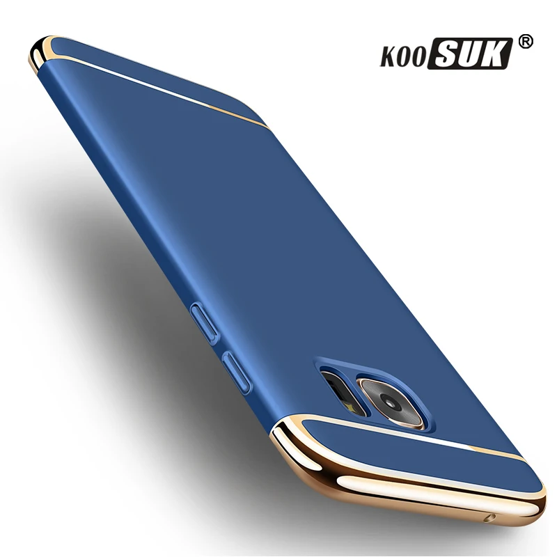 Модный позолоченный чехол 3 в 1 для Samsung note 5 Жесткий Чехол samsung galaxy note5 с полной
