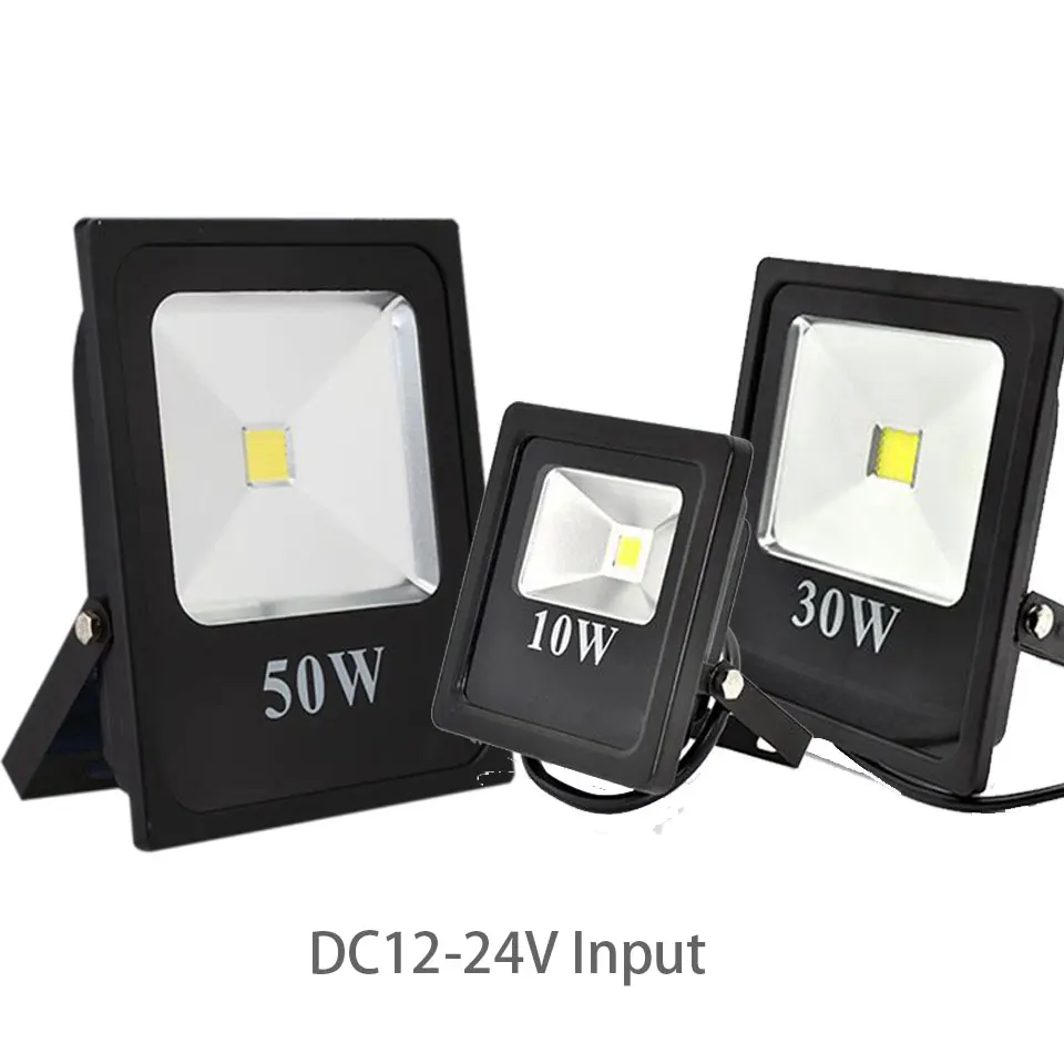 Online Reflectores LED GD 12V 10W 20W 30W 50W IP65 DC12 24V al aire libre focos LED IP65 reflector impermeable para barcos y piscinas