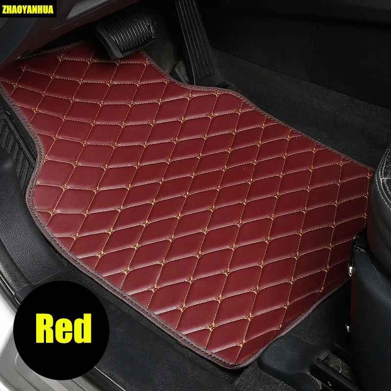ZHAOYANHUA car floor mats For BMW X3 E83 F25 PVC Leather car styling