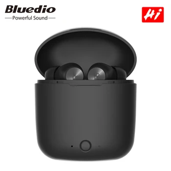 

Bluedio Hi Wireless Bluetooth Earphone Stereo Headphone Sport Earbuds Headset with Charging Box Microphone for IOS Android Phone