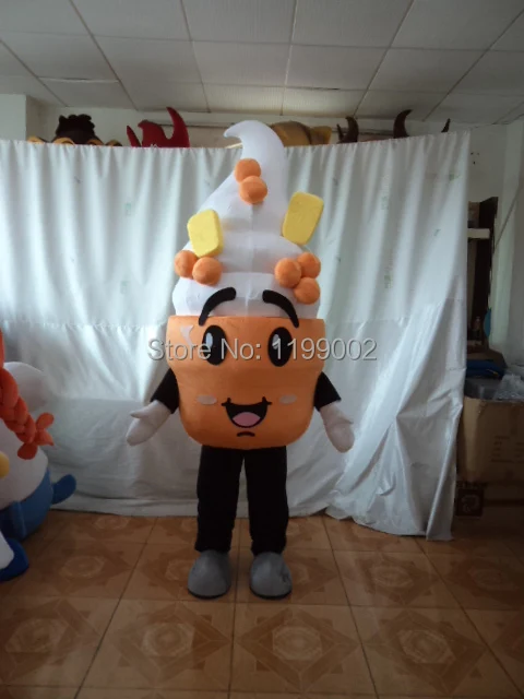

Free shipping hot selling high quality ice cream mascot costume/ice cream costumes