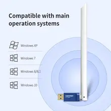COMFAST WU826F Бесплатный драйвер беспроводной адаптер 300 м антенна USB WiFi приемник Высокое качество беспроводной адаптер для Windows XP/7/8/8,1