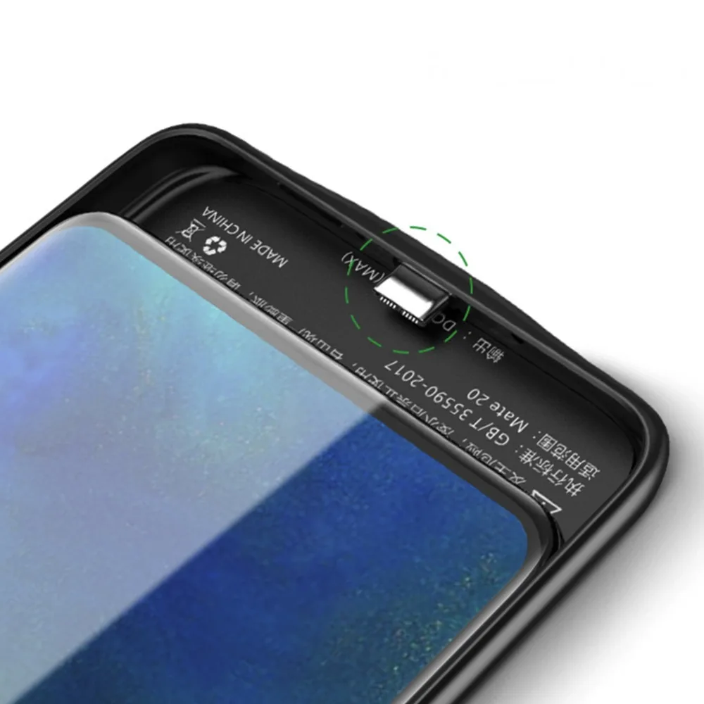 4700 мАч для huawei mate 20 чехол батареи Внешний аккумулятор запасное зарядное
