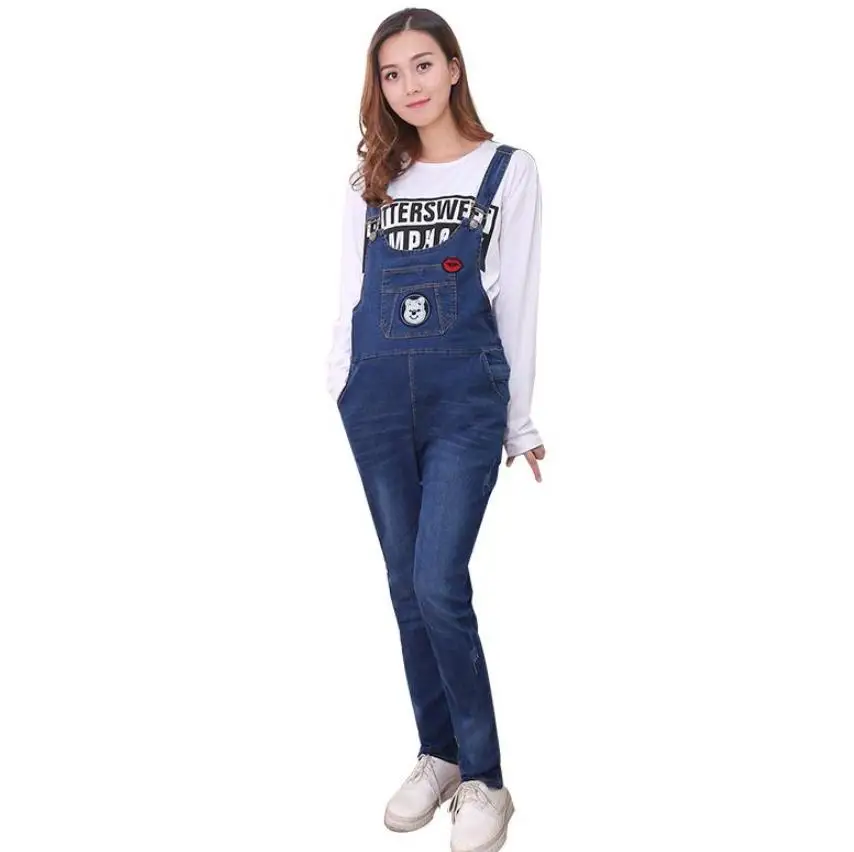 denim jumpsuit maternity