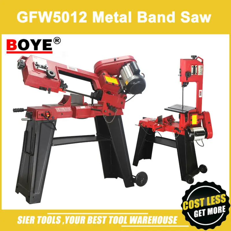 

High Quality!/GFW5012 Metal Band Saw/4.5" Woodworking Saw Machine/BOYE brand sawing Machine/Powerful metal saw lathe