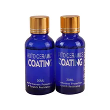 2 шт. Автомобильная Керамическая 9 H полировка Нано покрытие стекла против царапин Авто H9 твердость Авто керамическая Полировка