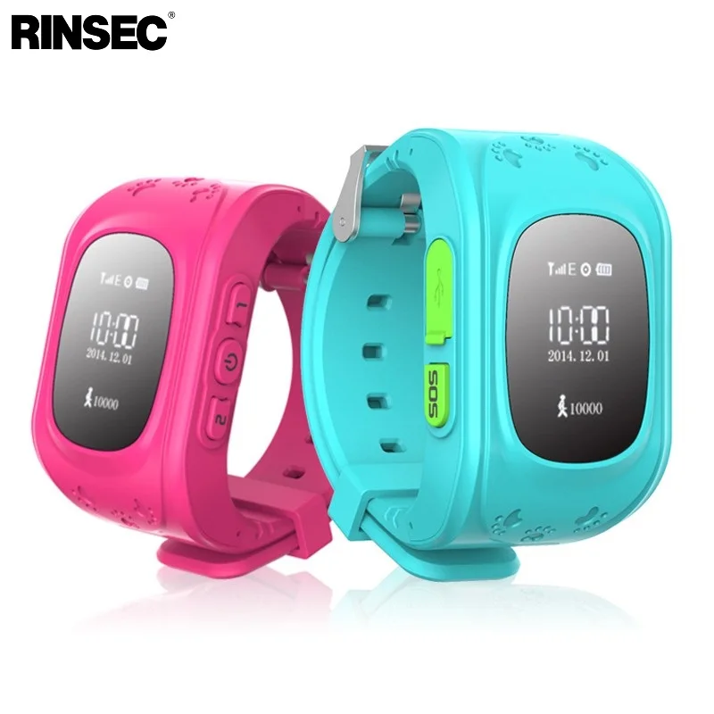 Rinsec Anti Lost Q50 Child Smart Watch GPS Tracker SOS Monitoring Positioning Phone Kids Watch Compatible