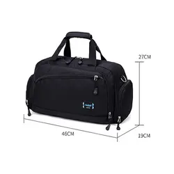 1 шт. мужская сумка для путешествий нейлоновая молния большой емкости Мода для спорта на открытом воздухе MUG88