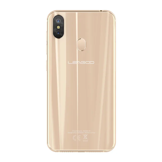 LEAGOO S9 Android 8,1 восьмиядерный смартфон 4 Гб ОЗУ 32 Гб ПЗУ 5,8" HD+ ips MTIK6750 13 МП Двойная тыловая камера 3300 мАч 4G мобильный телефон - Цвет: Gold