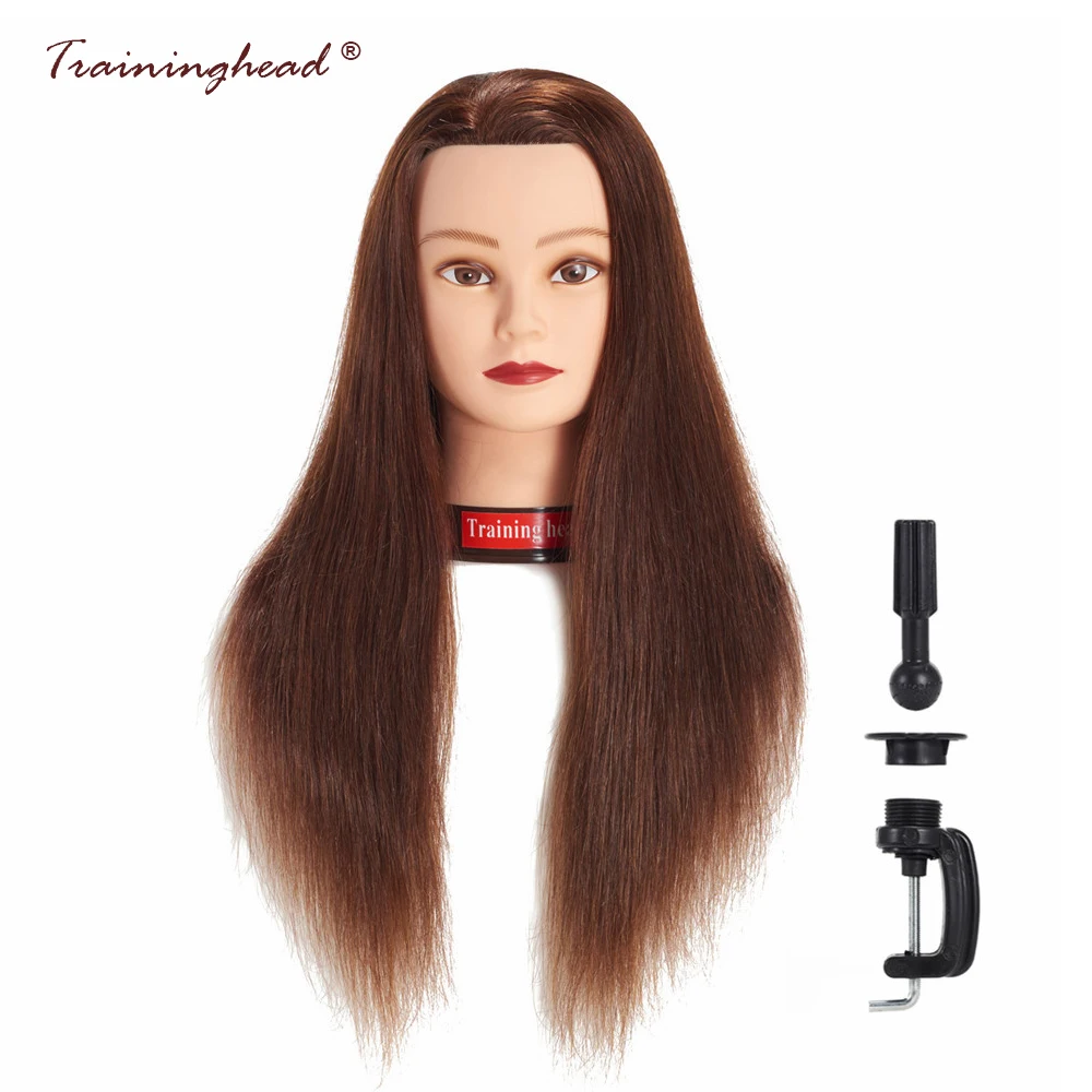 hair extension training head