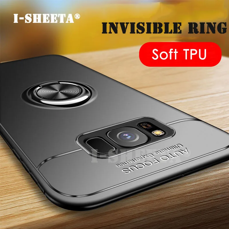 Гибридный противоударный для samsung Galaxy S10 S9 S8 Plus Lite 360 Магнитная подставка