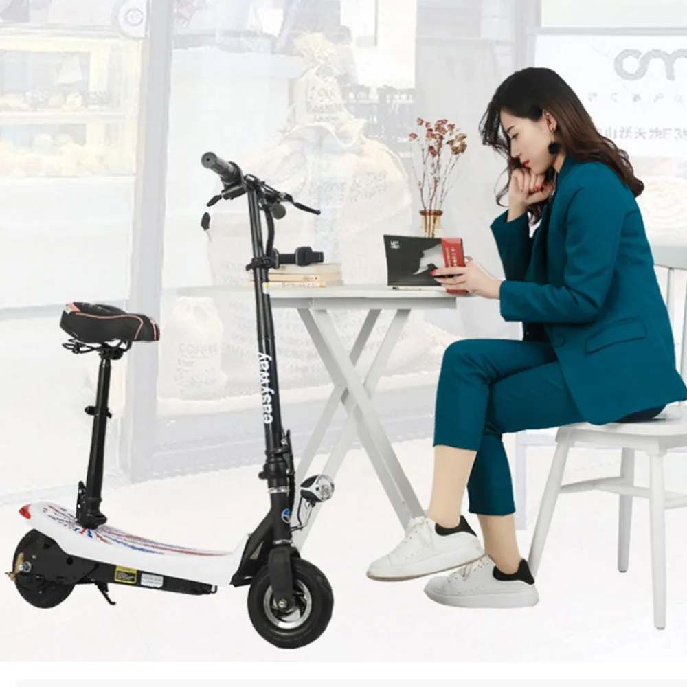 Perfect ECO Model Electric Scooter 24V 4 6 10 16Ah OPTIONAL long range seat CE approved P6 1