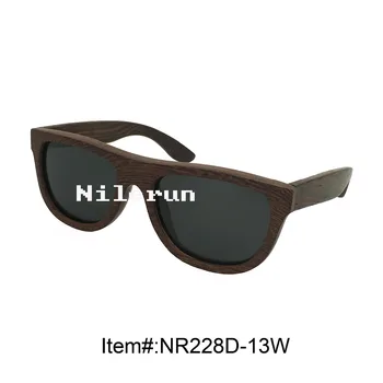 

black polarized lenses chicken wing wood sunglasses